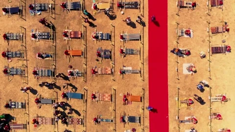 Threads of tradition, woven with passion. Stock Footage 304888188