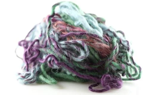 Threads on a white background Stock Photos