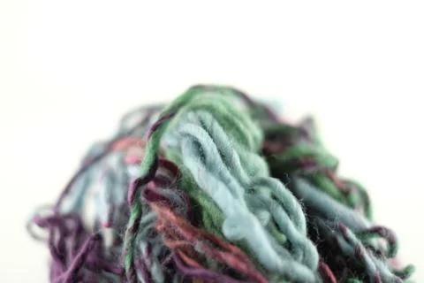 Threads on a white background Stock Photos