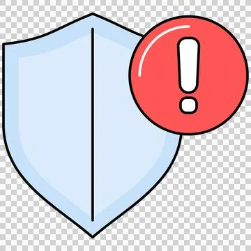 Threat alert Stock-Illustration