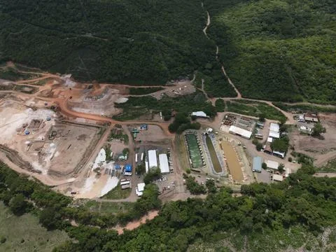 Threat of border mining project between El Salvador and Guatemala persists, Asun Stock Photos