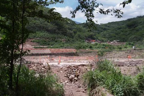 Threat of border mining project between El Salvador and Guatemala persists, Asun Stock Photos