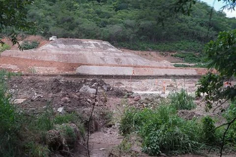 Threat of border mining project between El Salvador and Guatemala persists, Asun Stock Photos