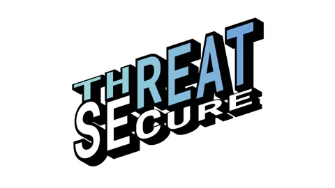 THREAT vs SECURE, 3D Text Animation in Isometric View with Opposite Word Motion Stock Footage 314264127