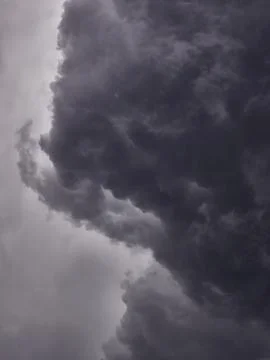 Threatening clouds Stock Photos