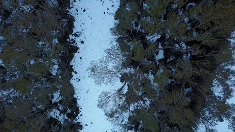 Thredbo Alpine Snowy Mountain Drone Shot 스톡 동영상 80795226