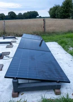 Three 435 WP Bifacial Solar Panels Photo 9 of 16 Stock Photos