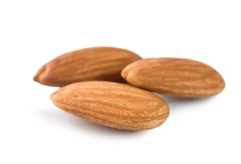 Three almond Stock Photos