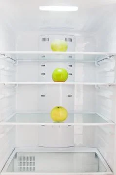 Three apples Stock Photos