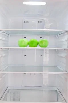 Three apples Stock Photos