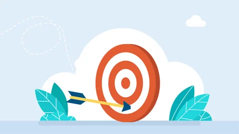 Three arrows from a bow hit target. Dartboard. Center of target appears above Stock Footage 305666768