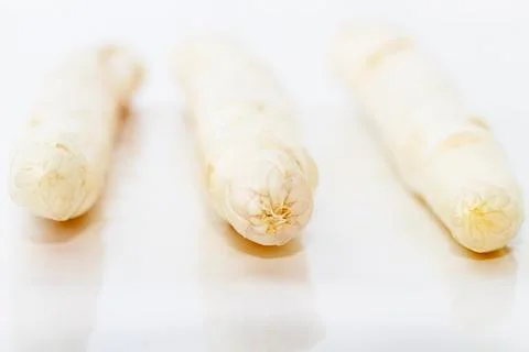 Three asparagus Stock Photos