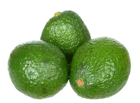 Three avocado Stock Photos