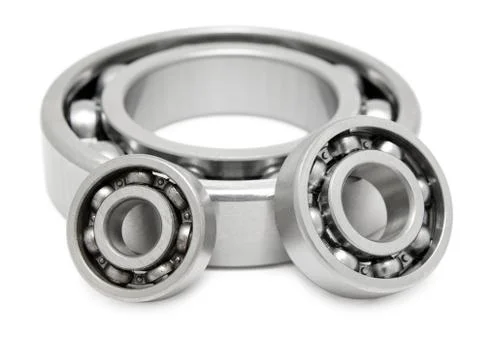 Three ball bearings Stock Photos
