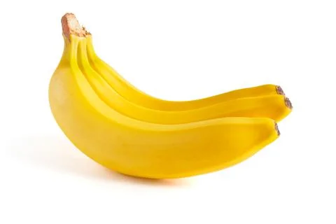 Three bananas Stock Photos