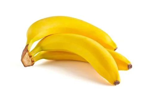 Three bananas Stock Photos