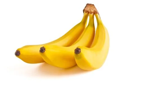 Three bananas Stock Photos