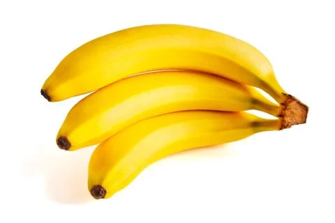 Three bananas Stock Photos