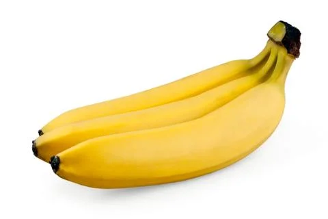 Three bananas Stock Photos