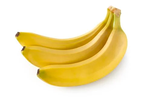 Three Bananas Stock Photos