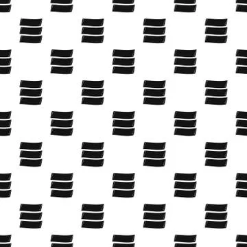 Three banners pattern Stock Illustration