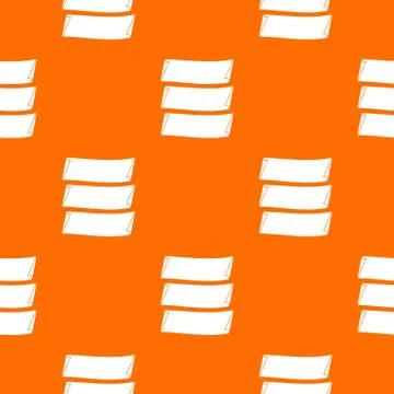 Three banners pattern seamless Stock Illustration