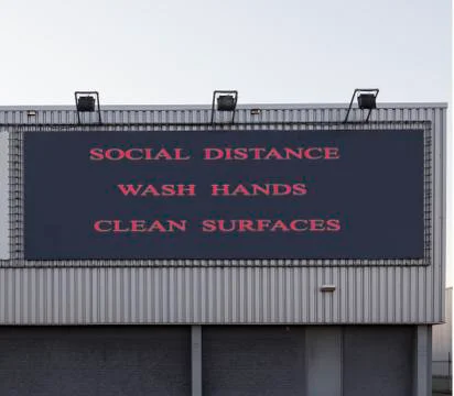 Three basic rules to avoid the coronavirus or Covid-19 epidemic Stock Photos