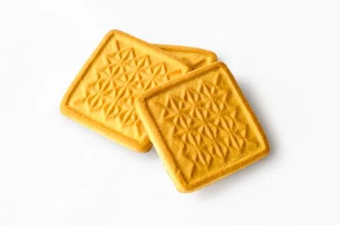 Three biscuits 库存照片