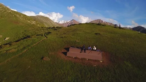 Three Brothers pass Stock Footage 198226462