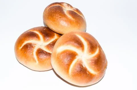 Three Buns Stock Photos