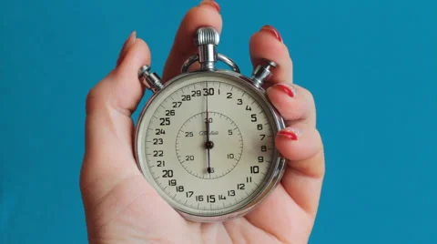 The Three-Button Stopwatch 2 Video stock 58818308