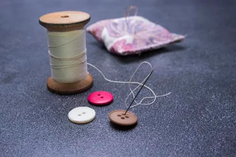 Three buttons Stock Photos