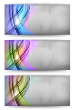 Three card Illustrazione stock