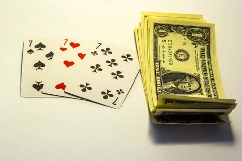 Three cards Stock Photos