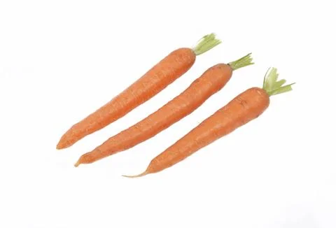 THree carrots 库存照片
