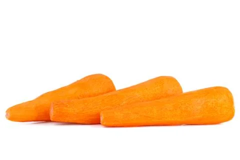 Three carrots Stock Photos