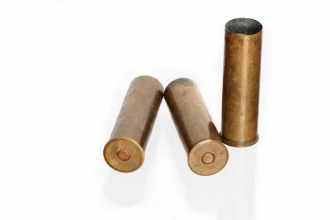 Three cartridges Stock Photos