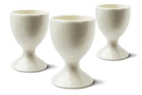 Three Ceramic Cups Stock Photos