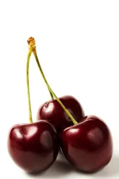 Three cherries Foto stock