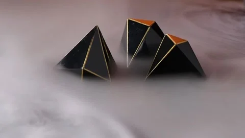 Three chocolates in clouds. Stock Footage 132554917