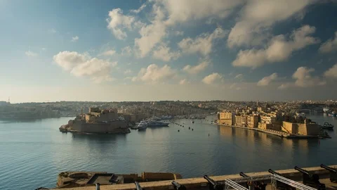 Three Cities in Malta Stock Footage 113391366