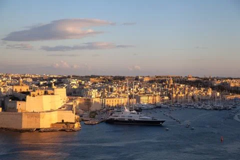 Three cities, Malta Stock Photos