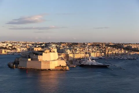 Three cities, Malta Stock Photos