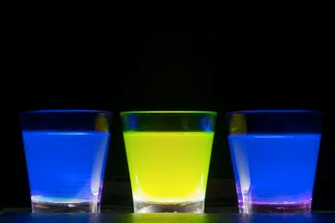 Three cocktail Foto stock