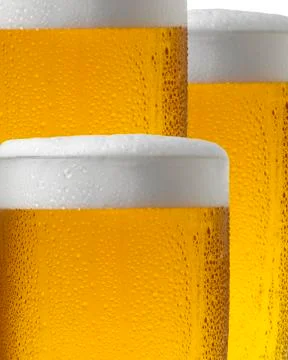 THREE COLD LAGER BEERS Photos