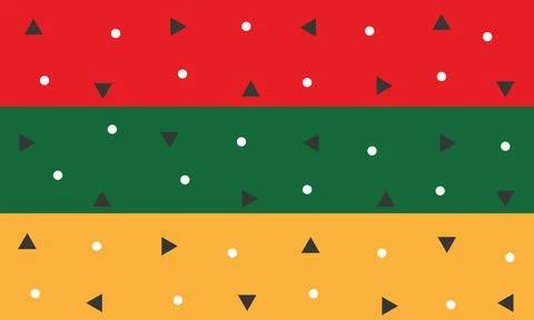 Three color background with circle Stock Illustration