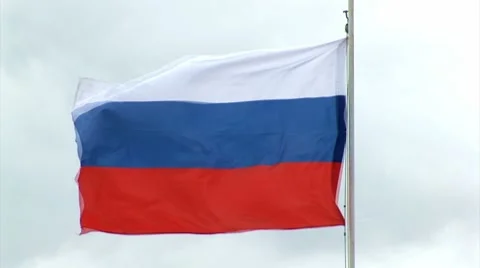 Three colored flag Stock Footage 8652195