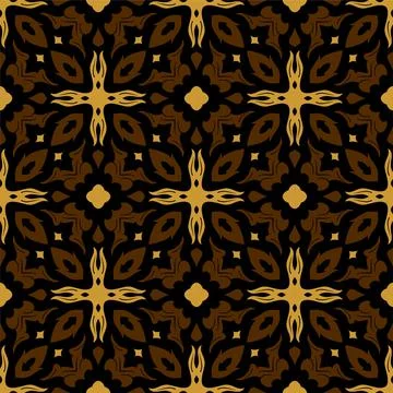 Three colors pattern ornament background. Ethnic seamless ready for print Stock Illustration