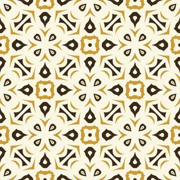 Three colors pattern ornament background. Ethnic seamless ready for print Stock Illustration