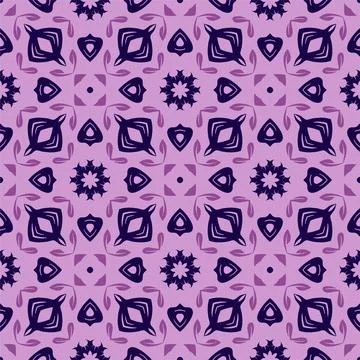 Three colors pattern ornament shape. Simple seamless abstract background Stock Illustration